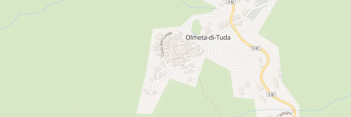Plan du 5 Rue Carrughju Pa Antoni Merre à Olmeta-di-Tuda
