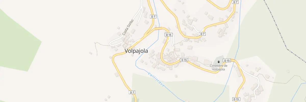 Plan du 5081 Volpajola à Volpajola