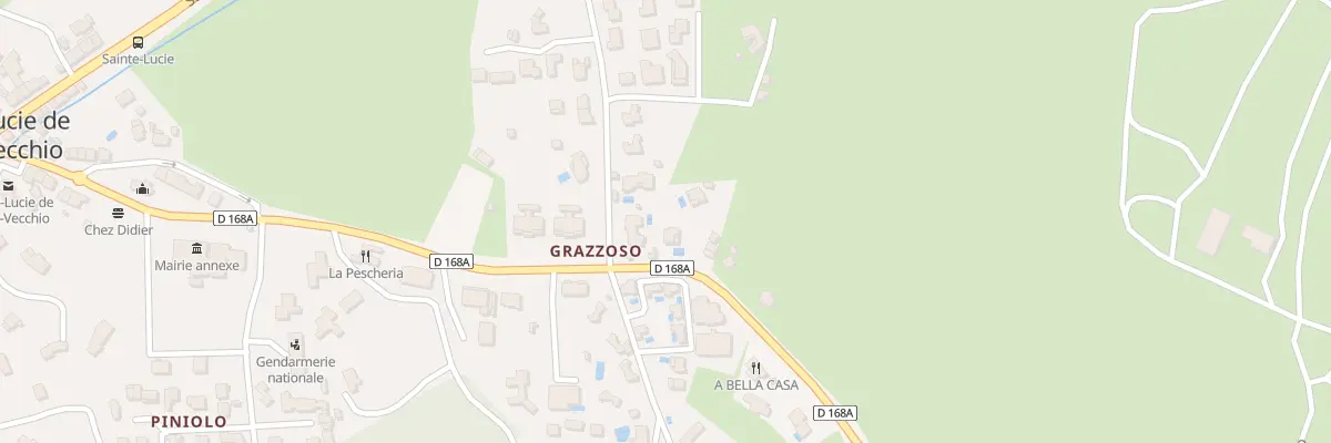 Plan du 2 Res Grazzoso à Zonza