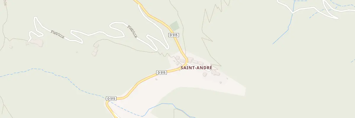 Plan du 133 Saint Andre à Crocicchia