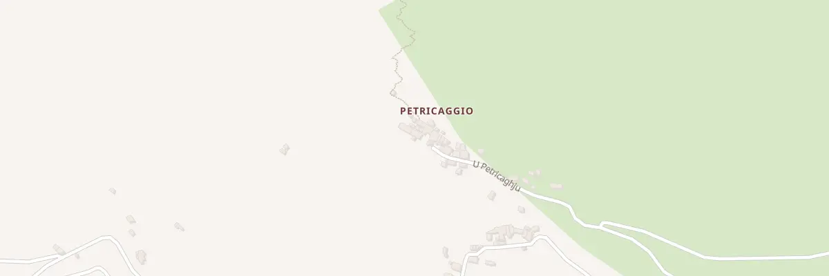 Plan du 26 Qua U Petricaghju à Barrettali