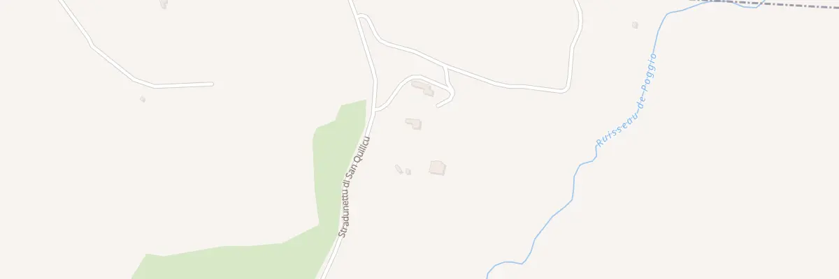 Plan du 5101 Brietta à Poggio-d’Oletta