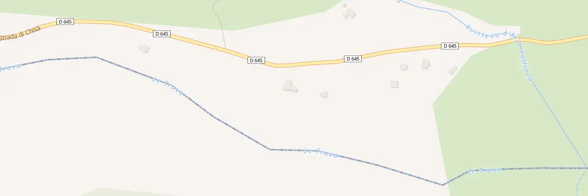 Plan du 5819 Licciole à Ventiseri
