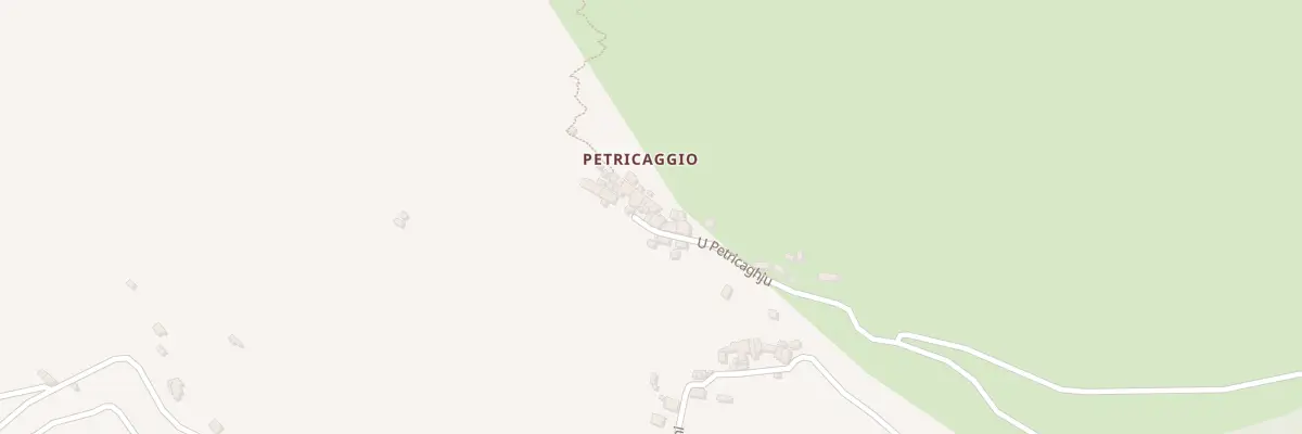 Plan du 14 Qua U Petricaghju à Barrettali