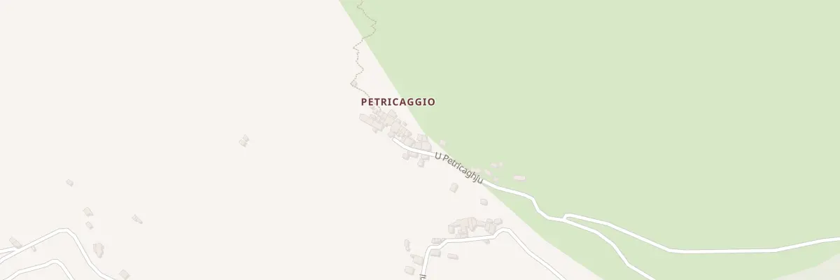 Plan du 9 Qua U Petricaghju à Barrettali