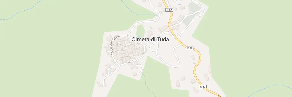 Plan du 87C Palmintuccio à Olmeta-di-Tuda