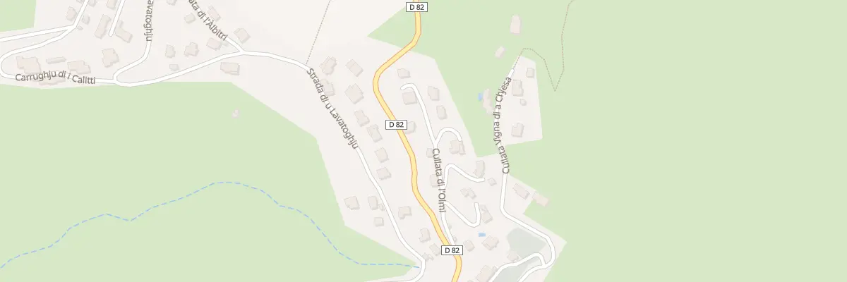 Plan du 5214 Gionculajio à Olmeta-di-Tuda