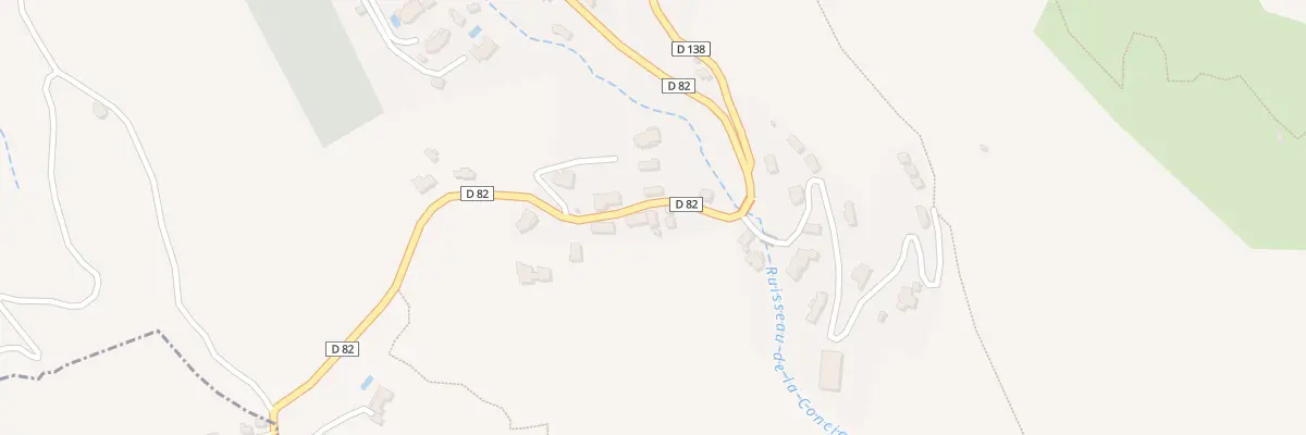 Plan du 5013 Preschi à Oletta
