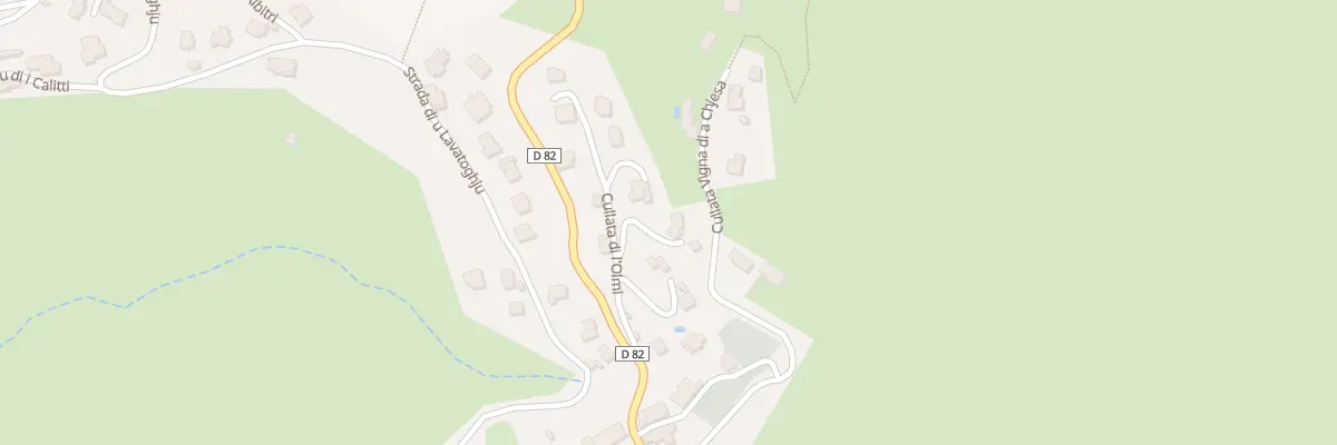 Plan du 5252 Gionculajio à Olmeta-di-Tuda