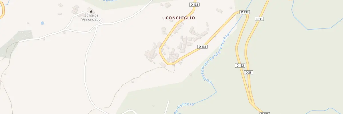 Plan du 5123 Conchiglio à Barrettali