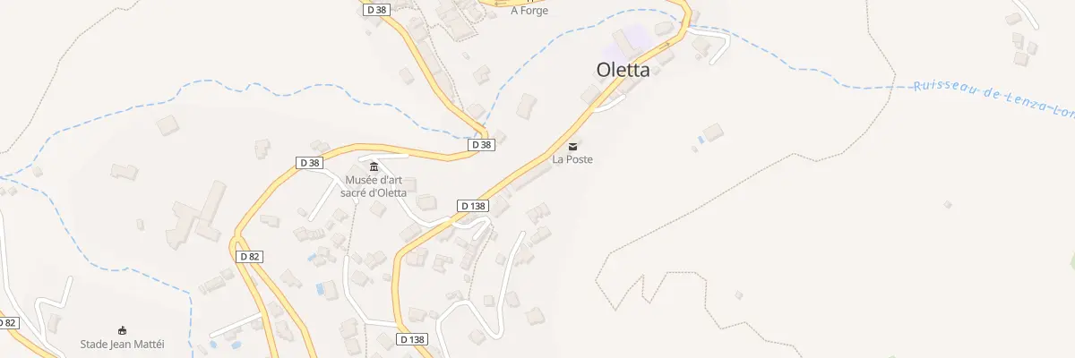 Plan du 18 Tra Traversa Duttore Coltellon à Oletta