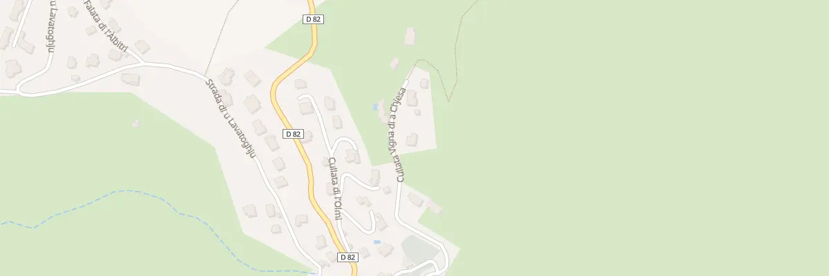 Plan du 607 Gionculajio à Olmeta-di-Tuda