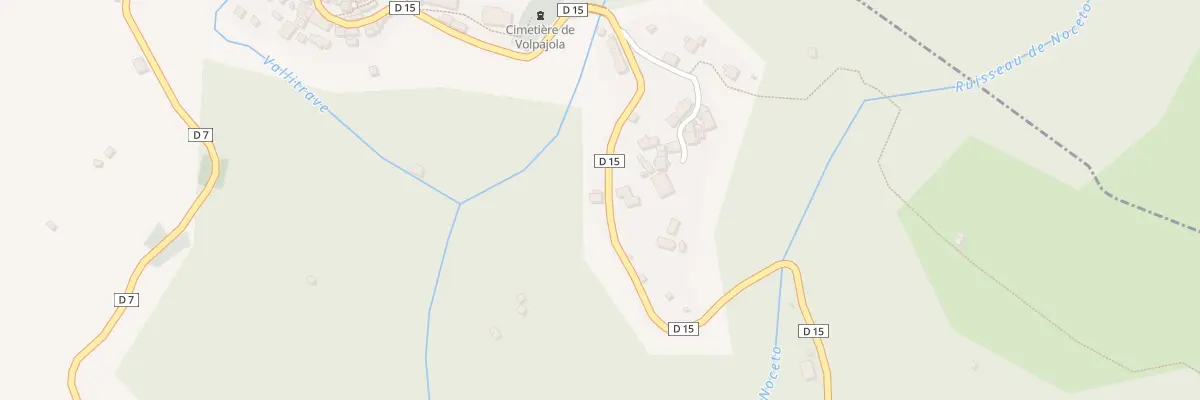 Plan du 5043 Ortale à Volpajola
