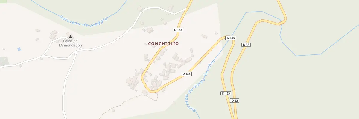 Plan du 5147 Conchiglio à Barrettali