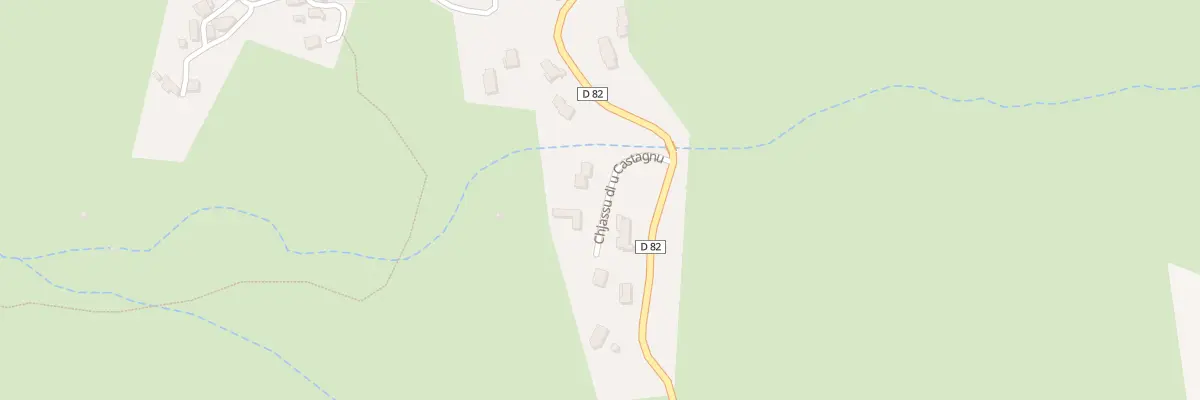 Plan du 5250 Castagnello à Olmeta-di-Tuda