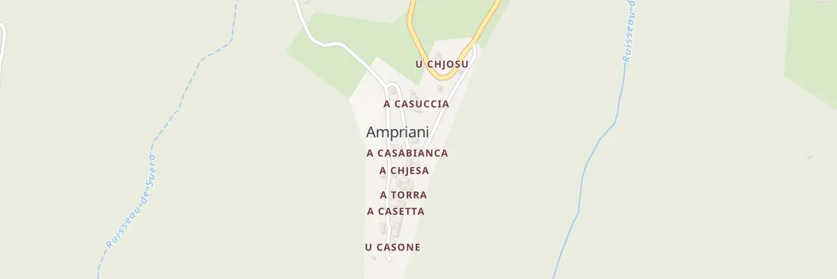 Plan du 5003 Ampriani à Ampriani