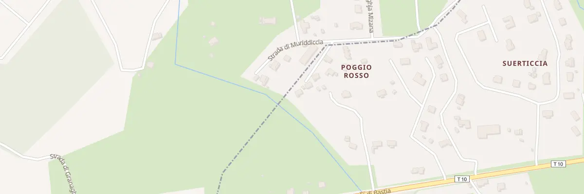 Plan du 5001 Poggio Rosso à Zonza