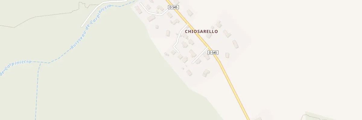 Plan du 5006 Chiosarello à Serra-di-Fiumorbo