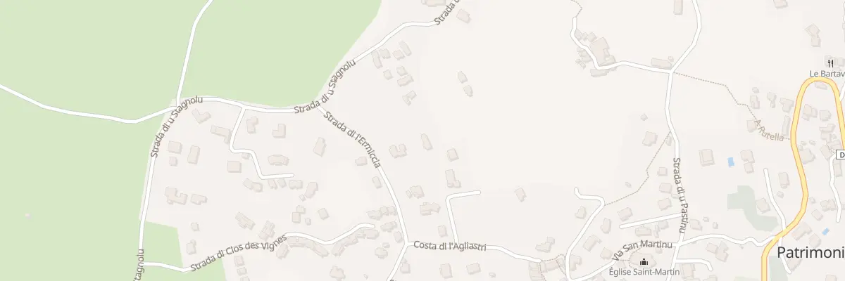 Plan du 5224 Calvello à Patrimonio