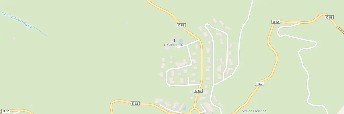 Plan du 145 Rue Carrughju U Cantarellu à Olmeta-di-Tuda