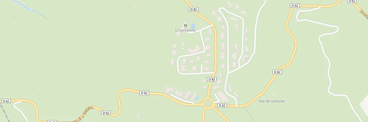 Plan du 148 Rue Carrughju U Cantarellu à Olmeta-di-Tuda
