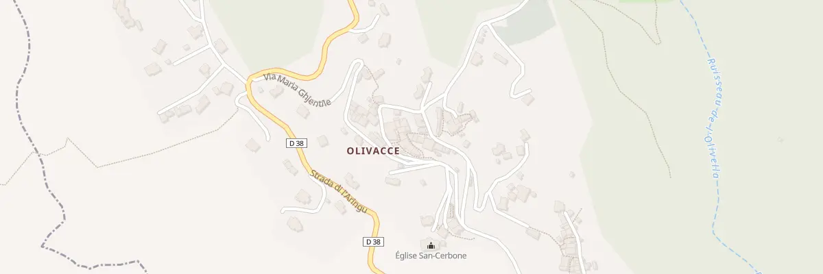 Plan du 5038  à Poggio-d’Oletta