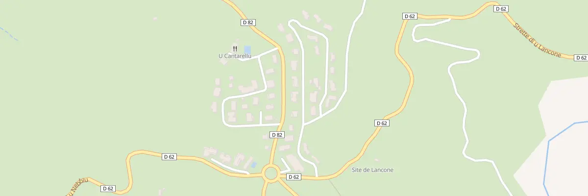 Plan du 820 Piandanza à Olmeta-di-Tuda