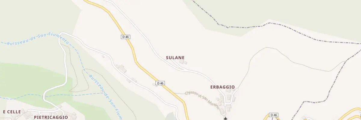 Plan du 5077 Chielza à Nocario