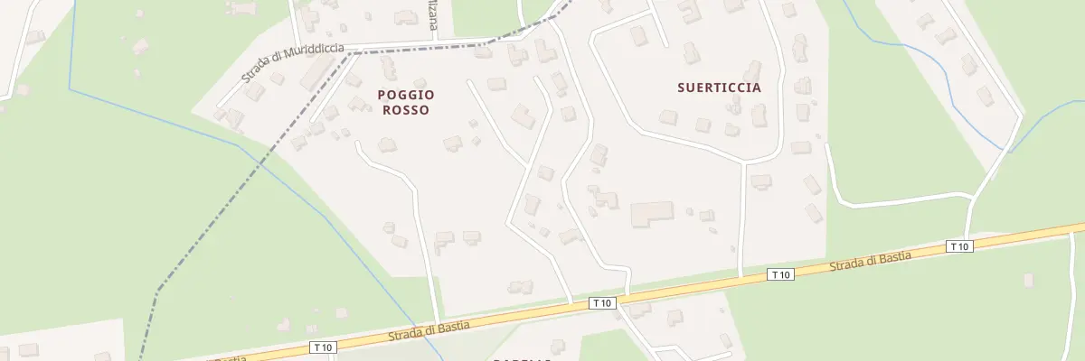 Plan du 10 Poggio Rosso à Zonza