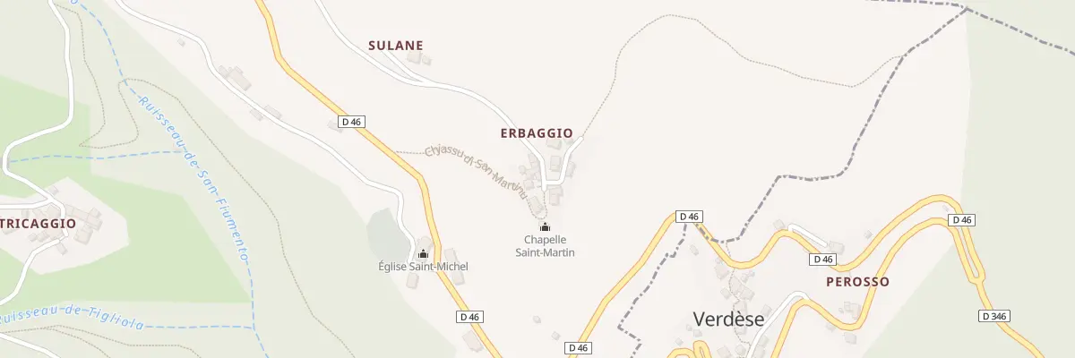Plan du 5066 Erbaggio à Nocario