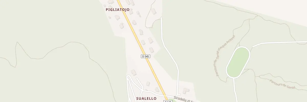 Plan du 5338 Acqua Citosa à Serra-di-Fiumorbo