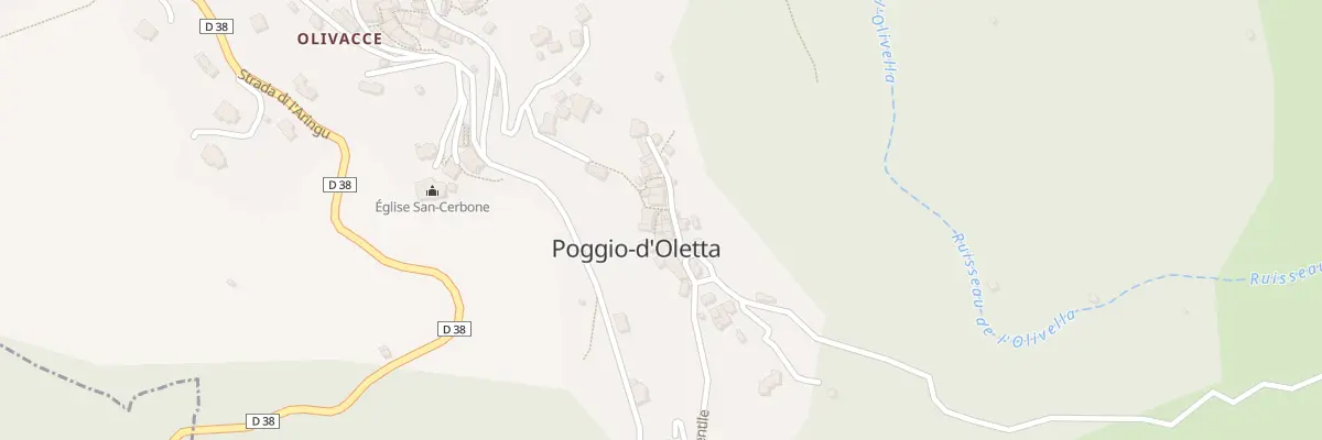 Plan du 5056A Poggio à Poggio-d’Oletta