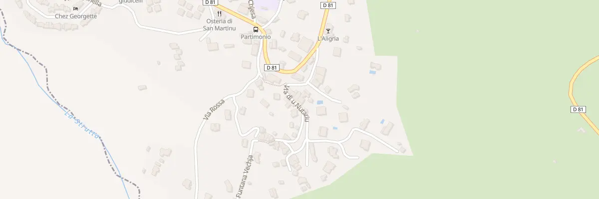 Plan du 5256 Casale à Patrimonio