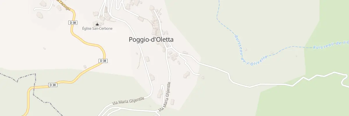 Plan du 6 Prt Stradunettu Di San Antone à Poggio-d’Oletta