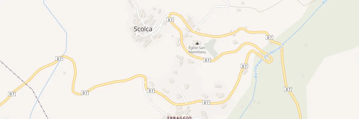 Plan du 5066 Santa Croce à Scolca