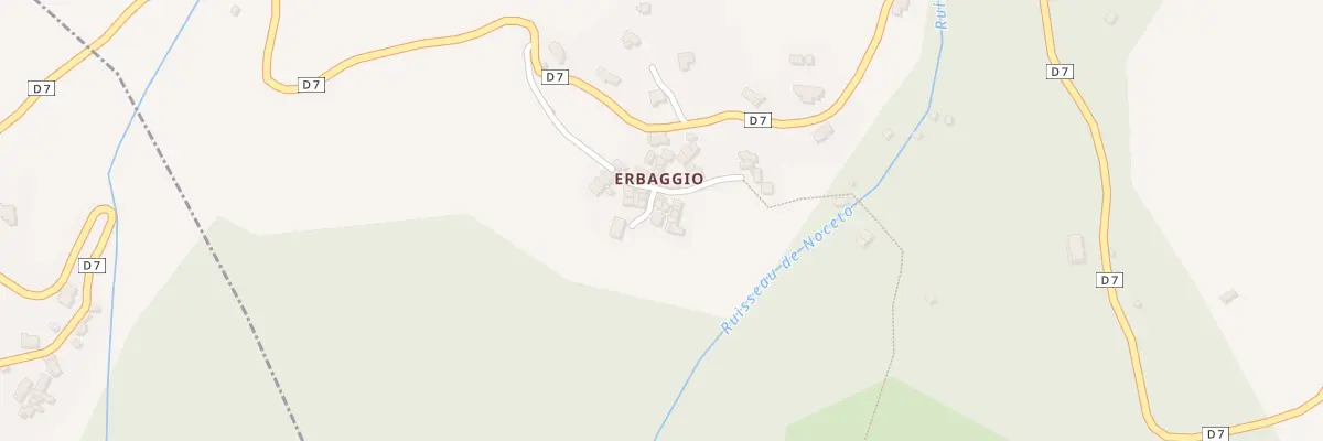 Plan du 5055 Erbaggio à Scolca