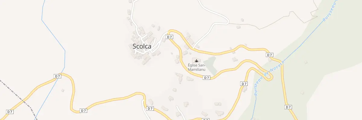 Plan du 5063 Fontana à Scolca