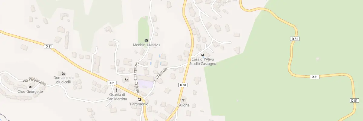 Plan du 5076A Canale à Patrimonio