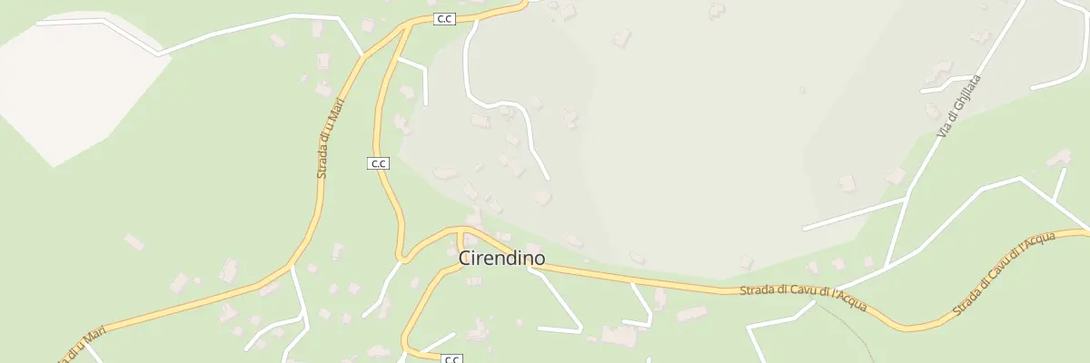 Plan du 5751 Cirendino à Zonza