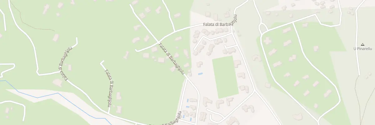Plan du 6387 Mangiaglia à Zonza