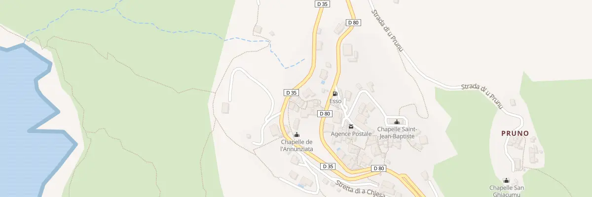 Plan du 55 Rte Strada Di I Nutari à Morsiglia
