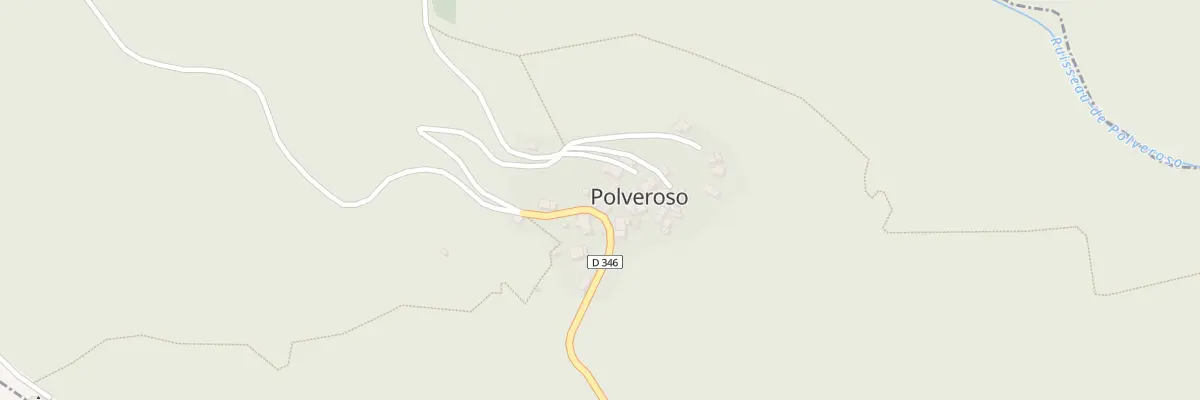 Plan du 5013 Polveroso à Polveroso