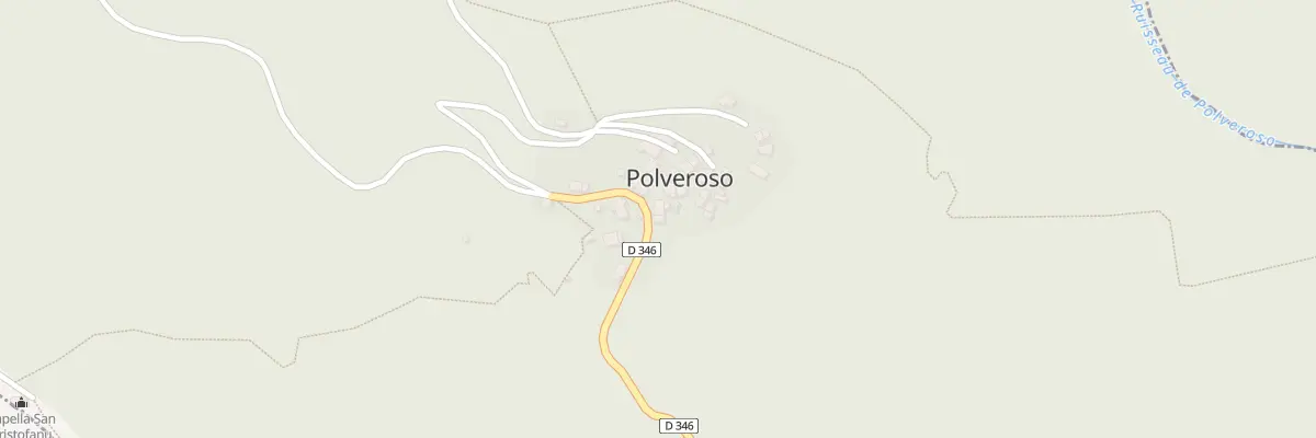 Plan du 5009 Polveroso à Polveroso