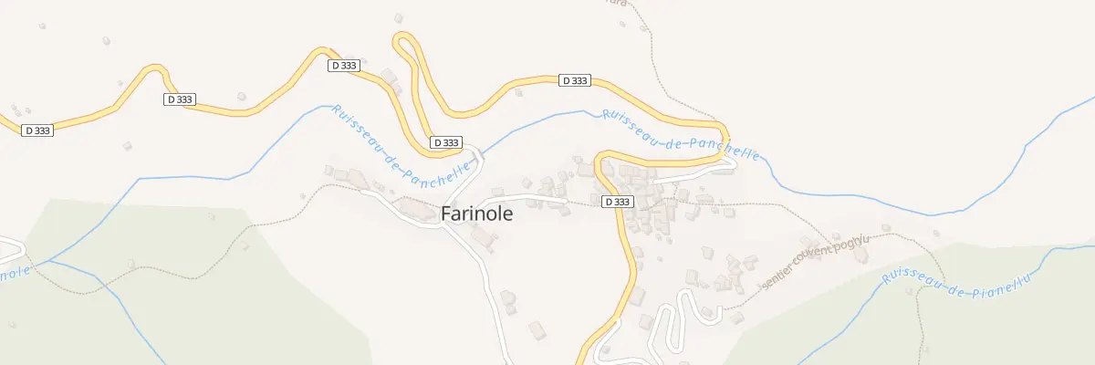 Plan du 5015 Giucajo à Farinole