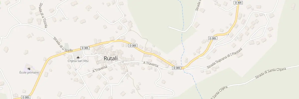 Plan du 5005 Funtana à Rutali