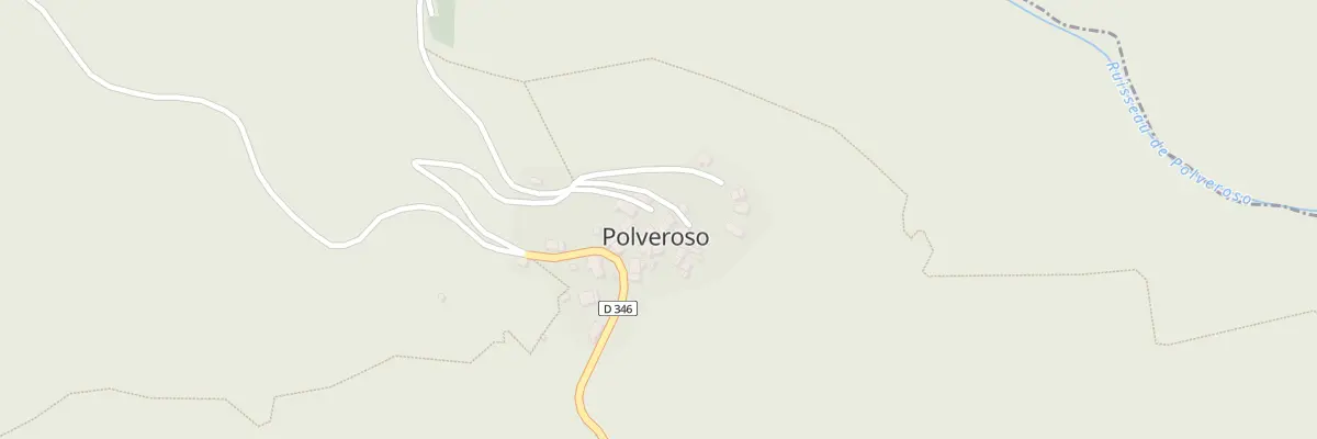 Plan de Polveroso à Polveroso