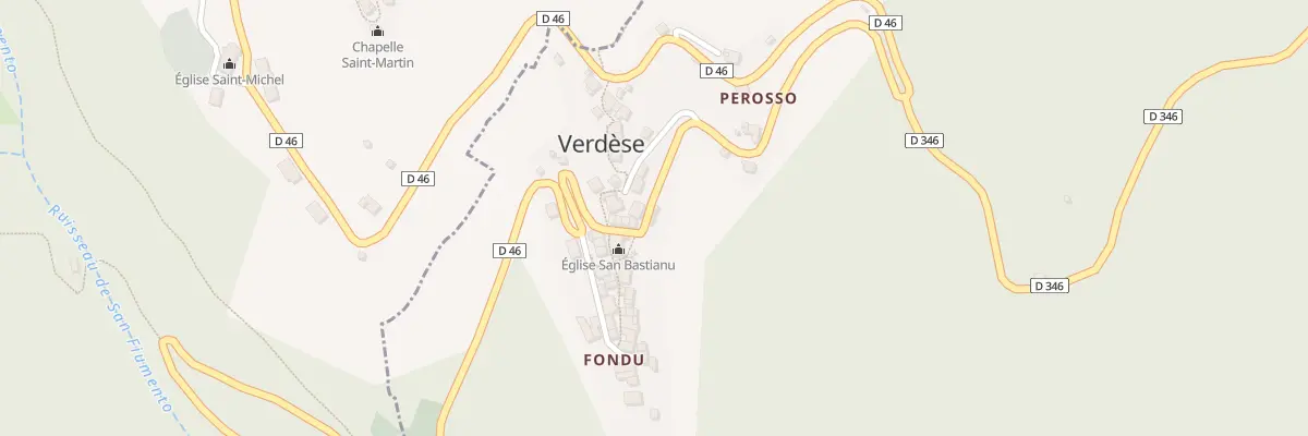 Plan du 5057 Verdese à Verdèse