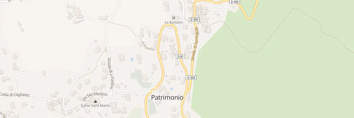Plan du 5053 Palazzo à Patrimonio