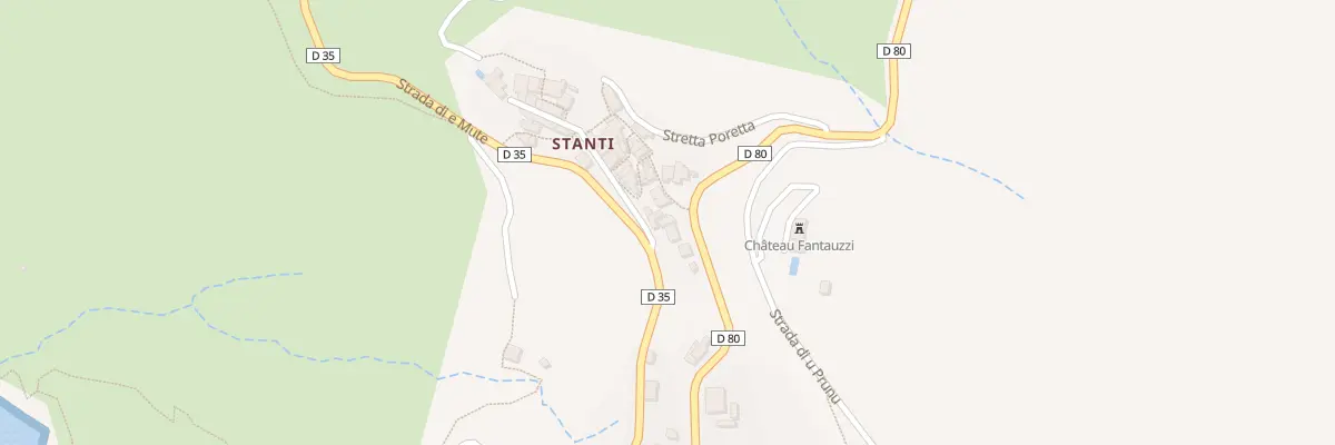Plan du 5033A Stanti à Morsiglia