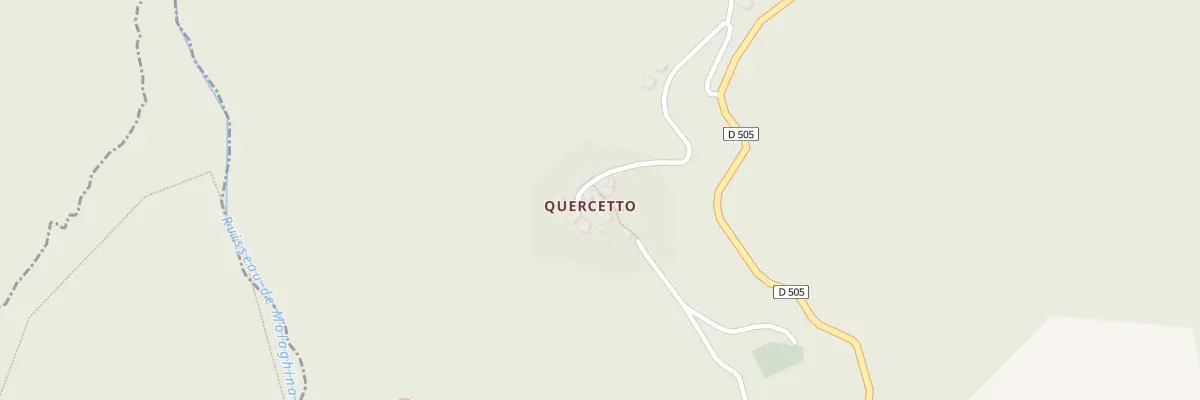 Plan du 5042 Querceto à Casabianca